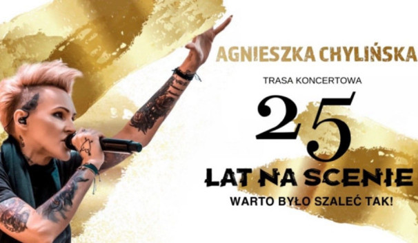 Agnieszka Chylińska świętuje 25 lat na scenie trasą “Warto było szaleć