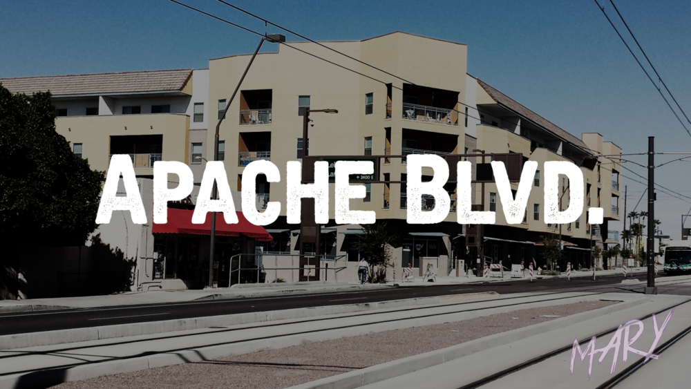 Apache Blvd.