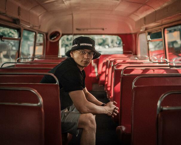Czerwony autobus