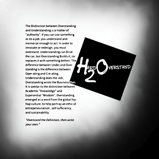 H20 (Hard to Overstand)