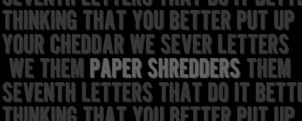 Paper Shredders
