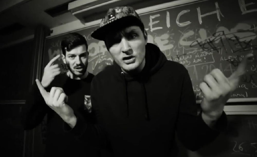 Schüsse in die Luft