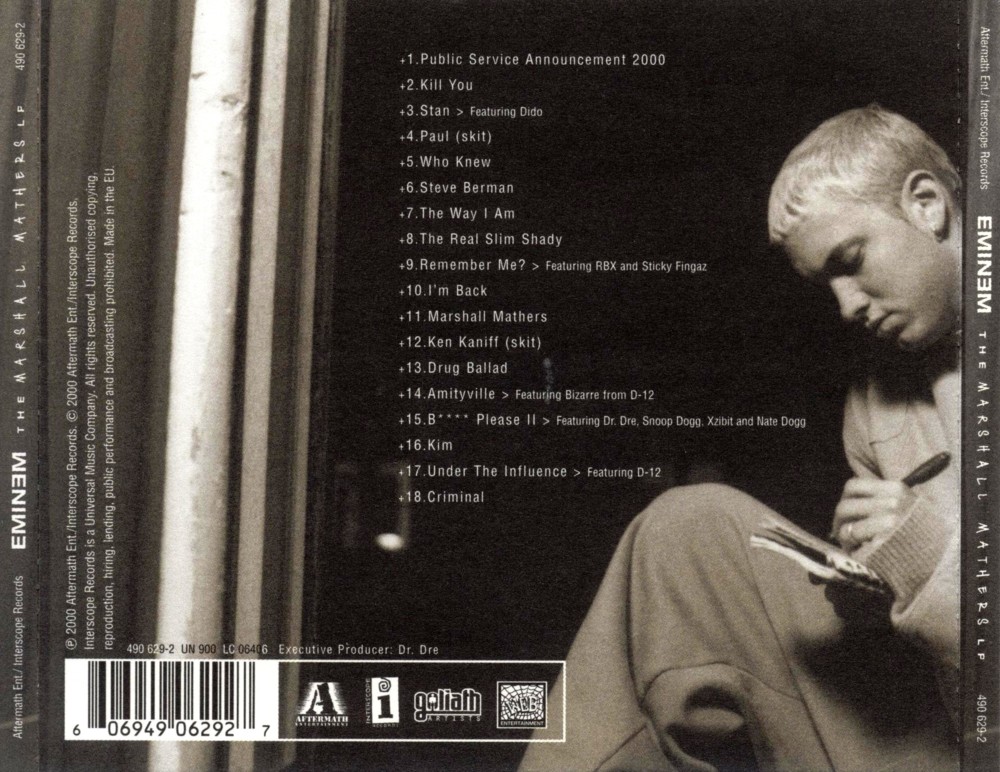 The Marshall Mathers LP [Credits]