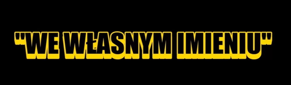 We własnym imieniu